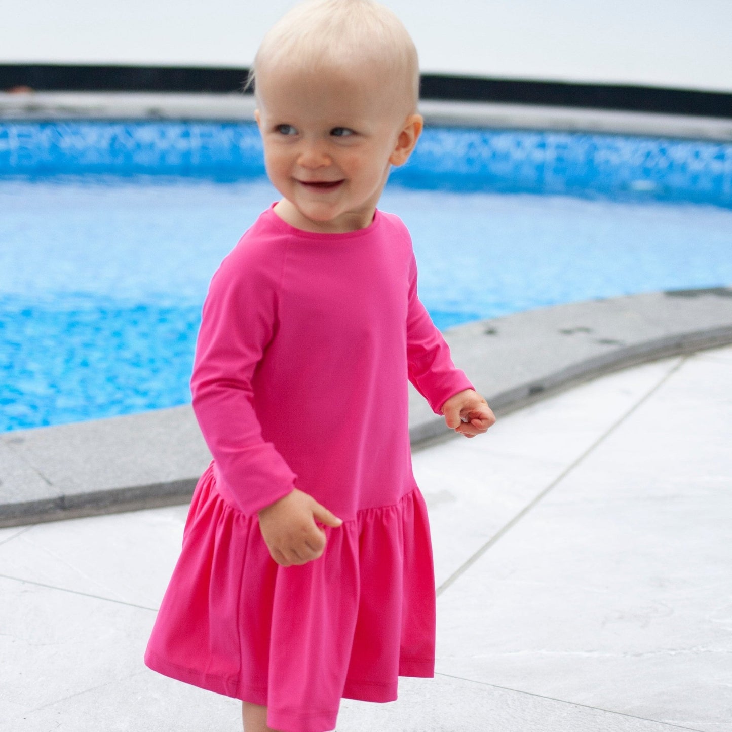 UPF 50+ UV Dress Elsa Pink