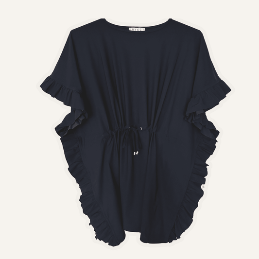 UPF 50+ UV Beach Tunic Ponza in Black