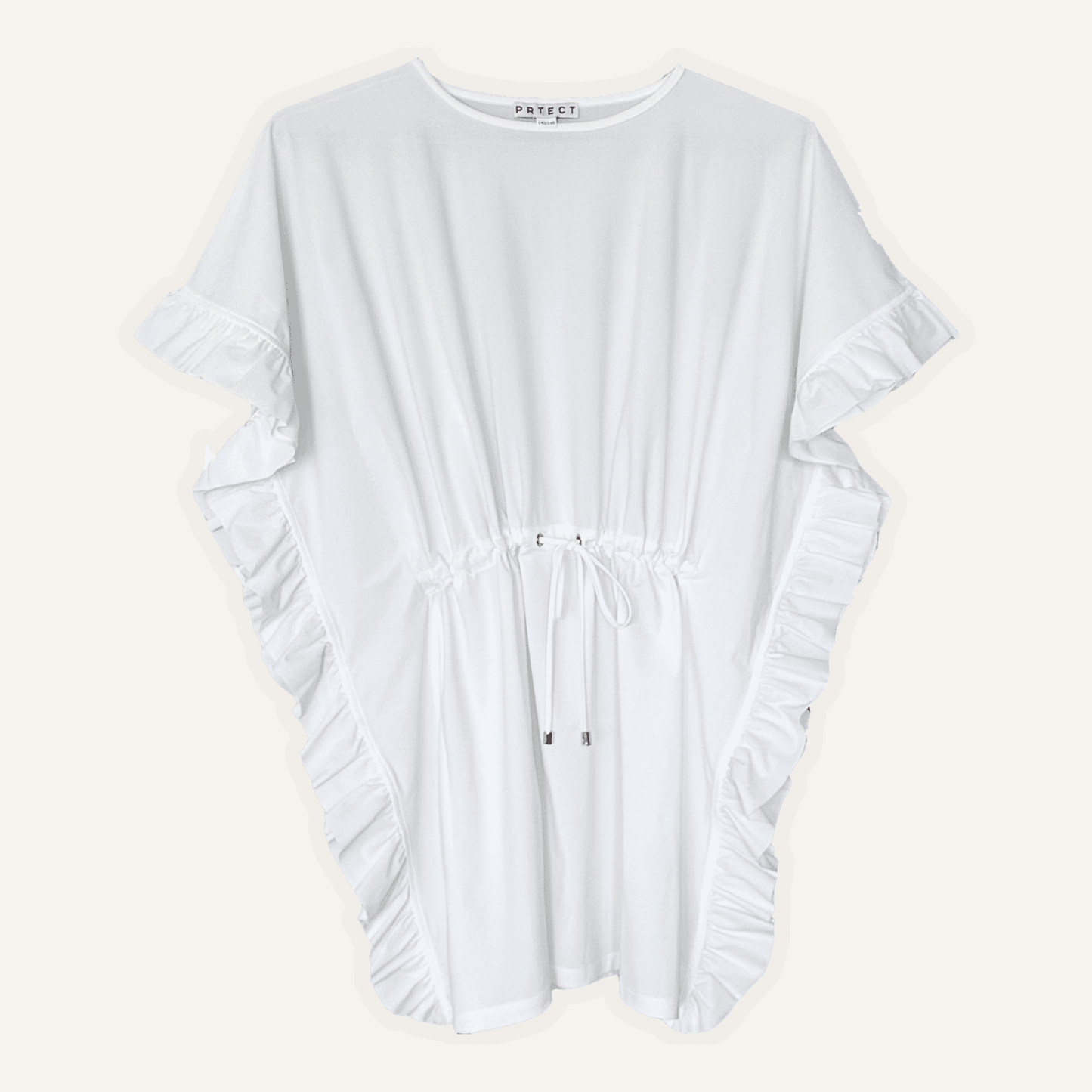 UPF 50+ UV Beach Tunic Ponza in White