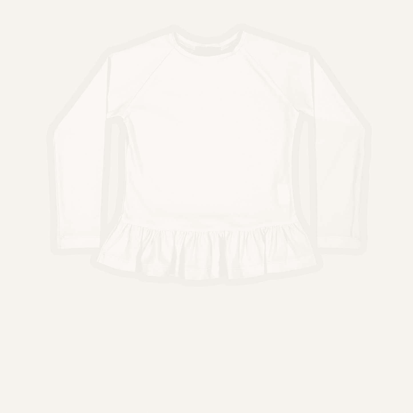 White Childrens UV top 
