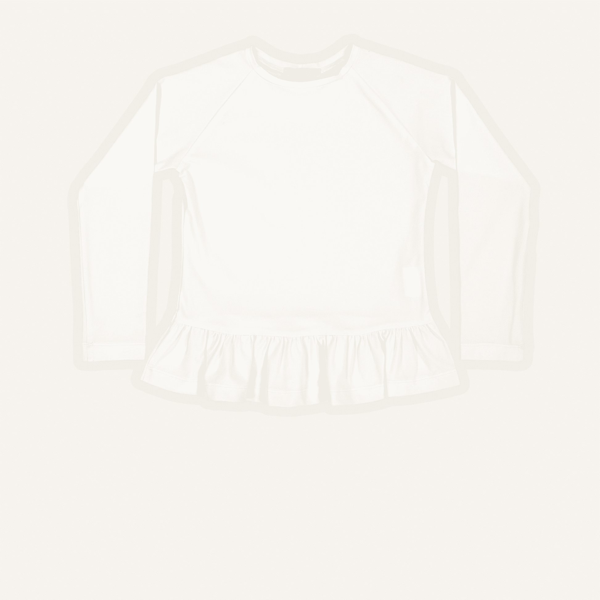 White Childrens UV top 